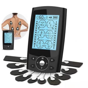 Máy Kích Thích Cơ TENS EMS Di Động Hai Kênh 36 Chế Độ Sạc Lại Được Với 10 Điện Cực Gel Để Giảm Đau Sử Dụng Tại Nhà Văn Phòng Khi Đi Du Lịch