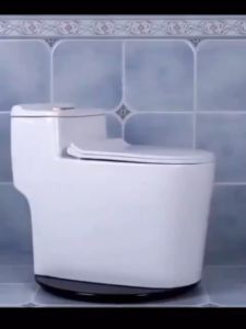 (L.Hệ Freeship) Bồn Cầu Cao Cấp MILOR 801 Men Tuyết Nano Phủ Ceramic Xả Nước Xoáy Mạnh Nắp Hơi Rơi Êm - Bảo Hành Men Sứ 15 Năm