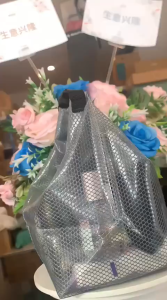 Tas Jaring Transparan Pouch Kosmetik Serbaguna Bening Tas Multifungsi Waterproff Toiletry Bag