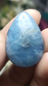 High Grade Aquamarine Quartz Stone Pendant  精品海蓝宝吊坠  送人自带都特别合适 绝美 超好看