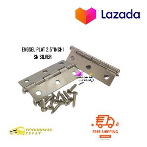 engsel plat 2.5 Inch engsel engsel jendela engsel engsel pintu kandang 2.5"/engsel 2.5" plate bahan