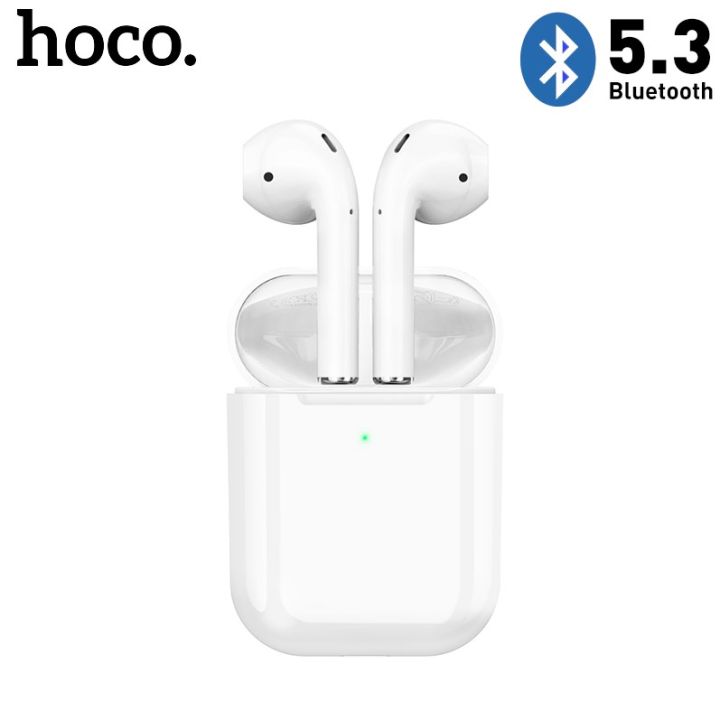 ของแท้ 100% HOCO EW25 TWS หูฟังไร้สายที่แท้จริงบลูทูธ 5.3 หูฟังหูฟัง TWS พร้อมไมโครโฟนในตัวกีฬาหูฟังเพลงสากลสำหรับสมาร์ทโฟนทุกรุ่น