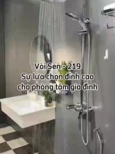 Bộ Sen Cây Tắm Đứng Nóng Lạnh SC-132 cao cấp củ đồng nặng  Bộ sen vòi tắm cao cấp - Bảo Hành 5 Năm