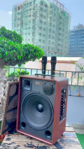 Loa Bọc Da Cao Cấp E2 Pro 400W Bass 30 – Loa Decor – Kèm Micro Hát Karaoke Ecăng Xịn Xò