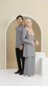 Kurta Telok Belanga Lelaki Dewasa (Berkolar) Corak Viral Dan Terkini+Plain (KAIN COMO CREPE LEMBUT)