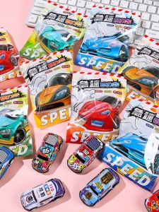 Kids Birthday Sharing Gift for the Whole Class Kids Gift Creative Warrior Iron Car Toy Car Student Reward Prize