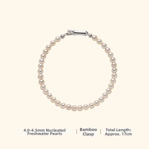 Helas | Cultured Freshwater Pearl Hand Chain for Women