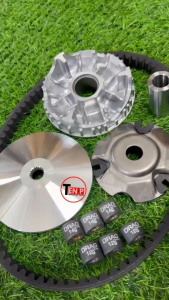 ชามขูดร่อง พร้อมเม็ดแต่ง + สายพาน GPX DRONE150 2V/4V ชุดชามหน้า ขูดร่อง จีพีเอ็กซ์ โดรน150 ชามขูดปรับองศา ชุดชามขับสายพานหน้า Gpx drone