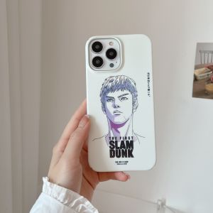 Creative Phone Case Filming Slam Dunk Movie Version Suitable for  13 Promax Cartoon Trendy Japanese And Korean Style