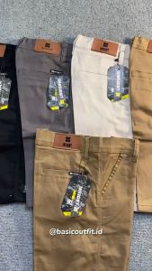 Celana Pendek Pria Chinos Distro Stretch Jumbo Santai [27-44] CPD03A