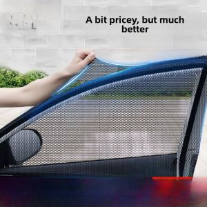 HELLOLEIBOO | Insect Repelling Sunscreen Privacy Car Curtain
