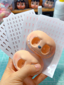 Labubu ติดตาปลอมตาคils ดีไซน์ Macaron รุ่นที่สามสำหรับเด็กและผู้ใหญ่ วัสดุอื่นๆ สำหรับเล่นและสร้างสรรค์