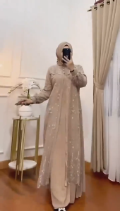 Hayya Dress/ Gamis Brukat/ Terbaru/ Terlaris/ Termurah