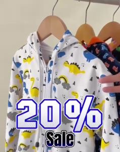 DECKS KIDS JAKET ANAK FULL PRINT RAINBOW