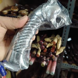 gagang/perah/handel golok duralium motif kepala macan