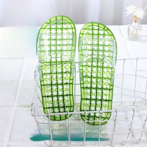 Dép Đi Trong Nhà BESITO Massage Rỗng Nhanh Khô Đế Bằng PVC Đế Giữa Bằng PVC Dép Đi Trong Nhà Cho Cặp Đôi Mùa Hè Cho Nữ Dép Đi Trong Nhà