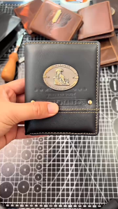 ví nam Cef 01 bóp nam cefiro da bò cao cấp ví da nam ví đứng thiết kế nhiều ngăn đựng tiền đựng thẻ bảo hành da 6 tháng - Adonis Store