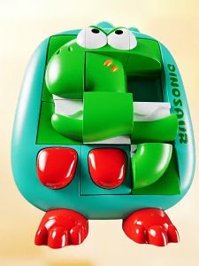 FR-M376 Mainan Edukasi Anak Puzzle Geser Slide 3D Karakter Hewan / Maenan Brain Game Edukasi