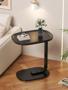 Simple Modern round Side Table Mobile Sofa End Table Bedside Table Storage Rack Balcony Small round Table Furniture