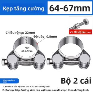 LASH | Kẹp Gắn Nhanh Mạnh Từ Inox