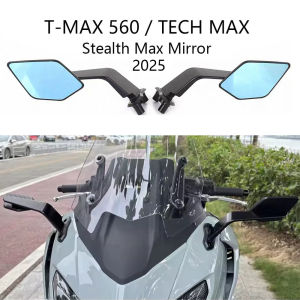 For YAMAHA T-MAX560 T-MAX 560 TMAX560 Tech Max 560 2025 New Motorcycle Rear View Mirrors Adjustable Aluminum Mirror Accessories
