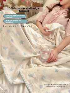 Summer Cotton Double Layer Muslin Blanket