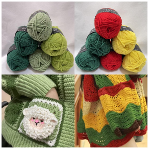 New 6pcs Mixed Colors Yarn Milk Cotton Yarn Combination Crochet Knitting Yarn Set for Handmade DIY Crafts Sweater Scarf Knitting