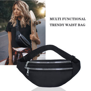 Women Fanny Pack Small Size and Large Capacity Waist Bags Female Mobile Phone Bag for Fitness Running with Adjustable Belt