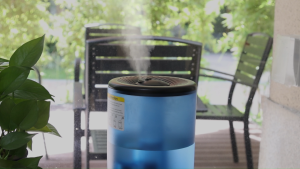 เครื่องเพิ่มความชื้นสำหรับห้องนอน เครื่องเพิ่มความชื้นแบบละอองเย็นขนาด 3.2 ลิตรสำหรับต้นไม้ในบ้านและห้องเด็ก เครื่องเพิ่มความชื้นอัลตราโซนิกแบบเงียบพร้อมหัวฉีด 360° และไฟไล่เฉดสีหลากสีสัน ปิดเครื่องอัตโนมัติ