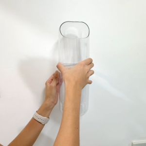 AYOUSIN Plastic Bag Dispenser Grocery Bag Dispenser Wall Mounted With Adhesive Tape