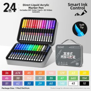 Touch mark | Soft Tip Art Markers for Students Flip Color Change
