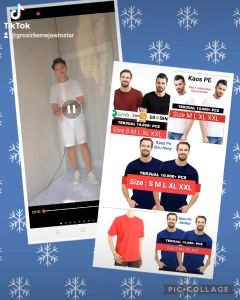 Kaos Polos PE Soft Cotton Combed: Bahan Katun Combed Berkualitas