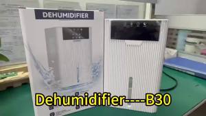 Máy Hút Ẩm Không Khí Di Động 2200ML Có Màn Hình LED Bình Chứa Nước Có Thể Tháo Rời Hoạt Động Êm Ái Dùng Cho Nhà Ở Phòng Ngủ Văn Phòng.