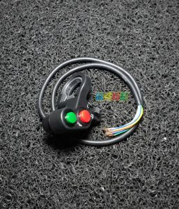 Saklar 3 in 1 headlamp lampu sen sein dim klakson tombol switch variasi sepeda listrik motor skuter elektrik original