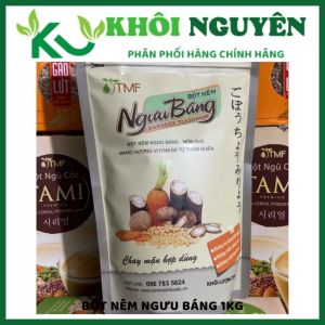 Hạt nêm chay dưỡng sinh Cty TMF Bột nêm ngưu báng gói 1kg