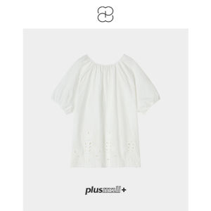 Elegant Lace Embroidered Summer Round Neck Top and Skirt Set