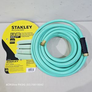 STANLEY accuscape 400PSI heavy duty hose. 50ft 15.2meters 5/8 IN. diameter 2757.9KPA 4 ply