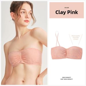 Miss Curiosity | Strapless Lace Bralette Wireless One-Piece