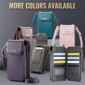 Mini Shoulder Bag Crossbody Purse Womens Wallet Bags for 4-7.3 Inch Phone Card Holders Clutch PU Handbags