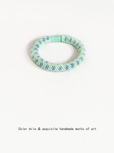 Dopamine Color Rubber Band Hair Rope Female Mori Style Hair-Binding Good-looking Durable Hair Rope Does Not Hurt Hair Kids Hair Ring Headdress