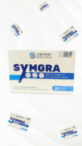 SYMGRA Tribulus + Tongkat Ali + Ginkgo Biloba Men’s Energy & Vitality Booster  30 Capsules Exp: 06/2026