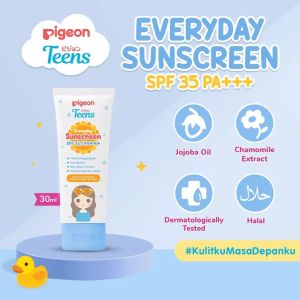 PIGEON TEENS MOISTURIZER/FACIAL FOAM ACNE/FACE FOAM DAILY MILD/FACIAL FOAM FOR ALL SKIN/SQUALANE FACE POWDER