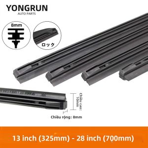 YONGRUN Cần Gạt Nước Kính Trước Ô Tô Thay Thế Bằng Cao Su Mềm Cho Phụ Tùng Ô Tô 14 15 16 17 18
