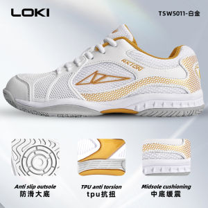 LOKI 2024 New Mens Table Tennis Shoes Training Special Anti-slip Wear-resistant Table Tennis Sports Shoes Breathable EVA