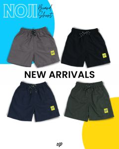 Bawahan Celana Pendek Anak 3-10 Tahun / Noji Black