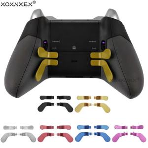 XOXNXEX Controller Trigger Button Metal Paddles for Xbox One Elite Series 2 Gamepad Parts for Xbox One Elite 2 Accessories