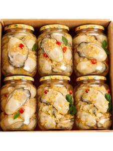 Fresh Ready-to-Eat Oysters Canned