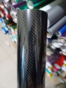 Skotlet Carbon Hexagonal Lebar 150cm Sticker Scotlet Karbon Buat Kap Atap Mobil