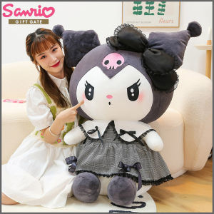 Sanrio Kuromi My Melody Plush Toy Anime Kawaii Cute Soft Plushie Girls Doll Toys Sofa Cushion GirlS Room Decoration Xmas Gift