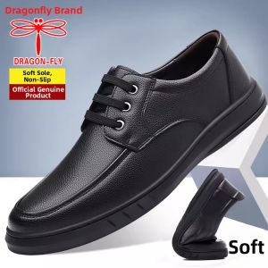 DRAGON-FLY | Soft Bottom Leather Insulated Anti-slip Mens Shoes